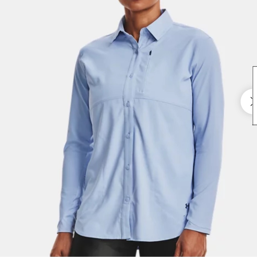 Women's Under Armour Tide Chaser 2.0 Long Sleeve UPF 30 Hiking Swimming Running